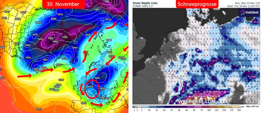 Ein nachhaltiger Winterdurchbruch bis Dezember Ein nachhaltiger Winterdurchbruch bis Dezember
