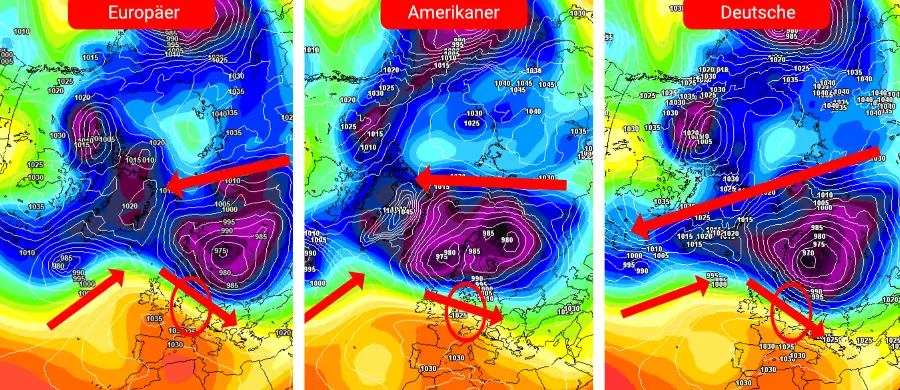 Mit der Verlagerung des Polarwirbels verändert sich auch die Großwetterlage Mit der Verlagerung des Polarwirbels verändert sich auch die Großwetterlage