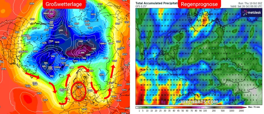 Der warme und goldene Oktober wird zunehmend wahrscheinlicher Der warme und goldene Oktober wird zunehmend wahrscheinlicher