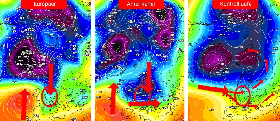 Nasskaltes Weihnachtswetter mit optionalem Schnee ab den mittleren Lagen ist nach wie vor ein Favorit Nasskaltes Weihnachtswetter mit optionalem Schnee ab den mittleren Lagen ist nach wie vor ein Favorit