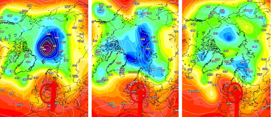 Sommerwetter bis Mitte September - Die Erhaltungsneigung mit einem Hoch über Mitteleuropa Sommerwetter bis Mitte September - Die Erhaltungsneigung mit einem Hoch über Mitteleuropa