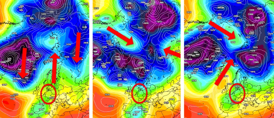 Auswirkungen eines negativen AO-Index auf den Polarwirbel Auswirkungen eines negativen AO-Index auf den Polarwirbel