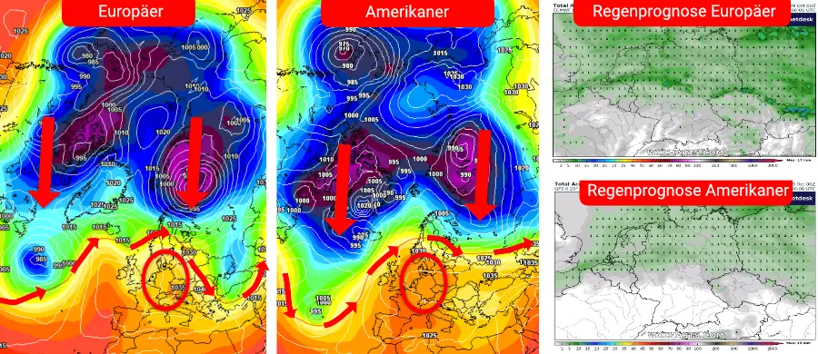 Das Hoch prägt noch mindestens bis zum 8. November das Wetter über Deutschland Das Hoch prägt noch mindestens bis zum 8. November das Wetter über Deutschland