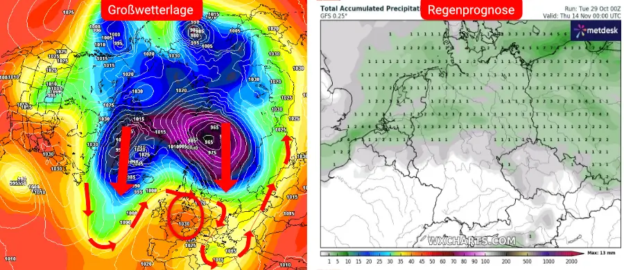 Das ungewöhnlich warme Herbstwetter setzt sich bis Mitte November fort Das ungewöhnlich warme Herbstwetter setzt sich bis Mitte November fort
