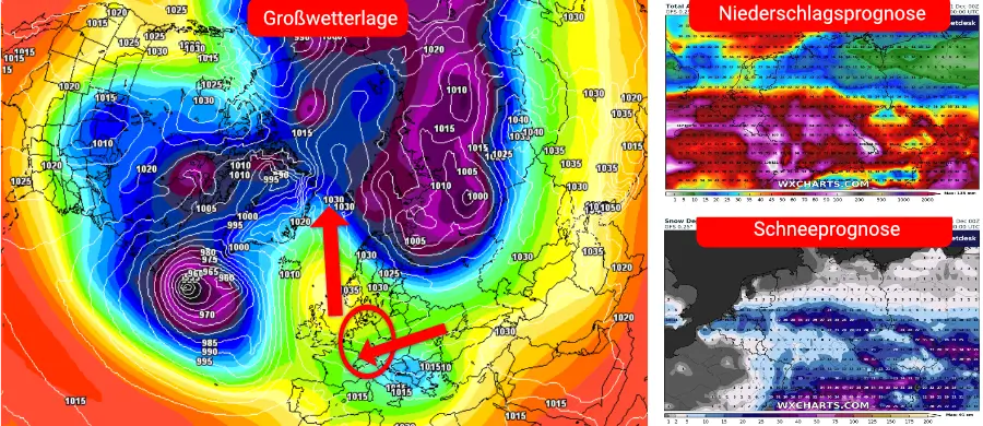 Die Schneedecke wird durch eine eisige Ostwetterlage konserviert Die Schneedecke wird durch eine eisige Ostwetterlage konserviert