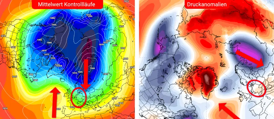 Eine nasskalte Witterung mit optionalem Winterwetter an den mittleren Lagen wird zunehmend wahrscheinlicher Eine nasskalte Witterung mit optionalem Winterwetter an den mittleren Lagen wird zunehmend wahrscheinlicher