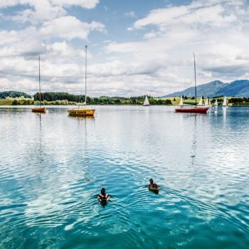 Ein über Deutschland hochsommerlicher Temperaturcharakter