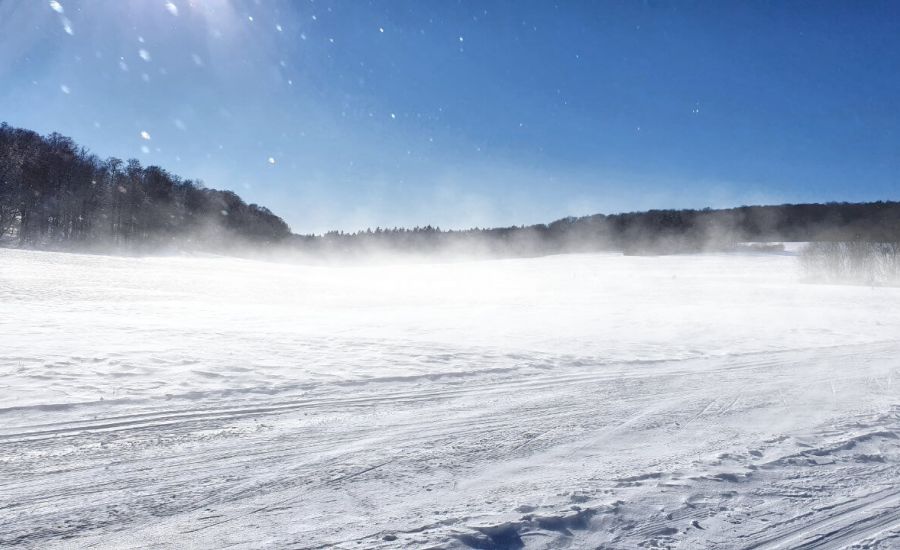 Schnee, Eis und Frost, der Winter konnte zumindest zeitweise überzeugen und hatte sogar seine hochwinterliche Phase