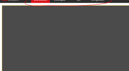 Hikvision Test Wetter-Webcam