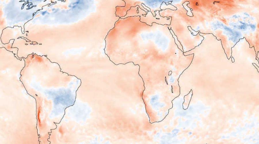So warm wie der Mai 2020 war - global betrachtet - noch kein anderer Mai © https://climate.copernicus.eu