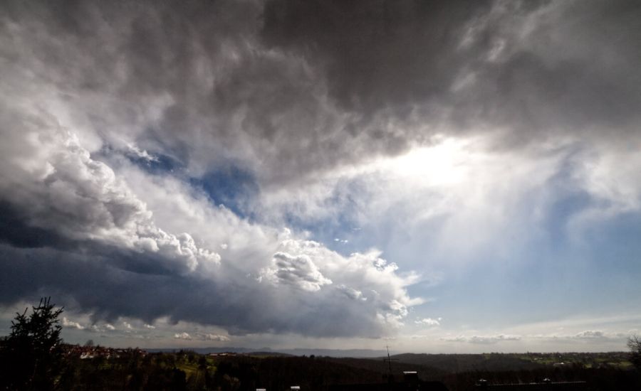 Turbulentes und typisches Aprilwetter?