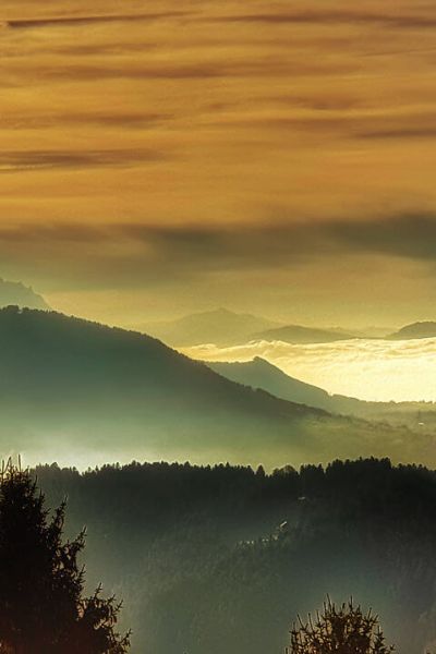 Ein deutlich zu warmer, zu trockener und häufig durch Nebel und Hochnebel geprägtes Wetter im Dezember 2024 © Martin Bloch
