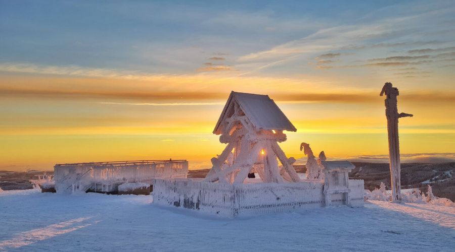 Kommt der Winter bis Weihnachten mit Schnee, Eis und Frost? © Martin Bloch