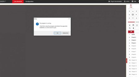 Hikvision Test Wetter-Webcam