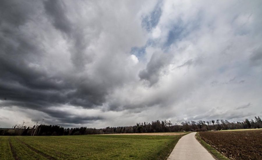 Zum Wochenende ist Regen möglich