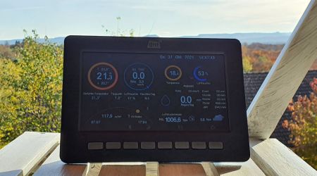 WeatherScreen Pro Display dunkel