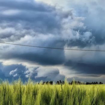 Launisches April- oder Sommerwetter