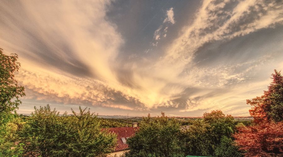 Turbulentes Wetter am Wochenende
