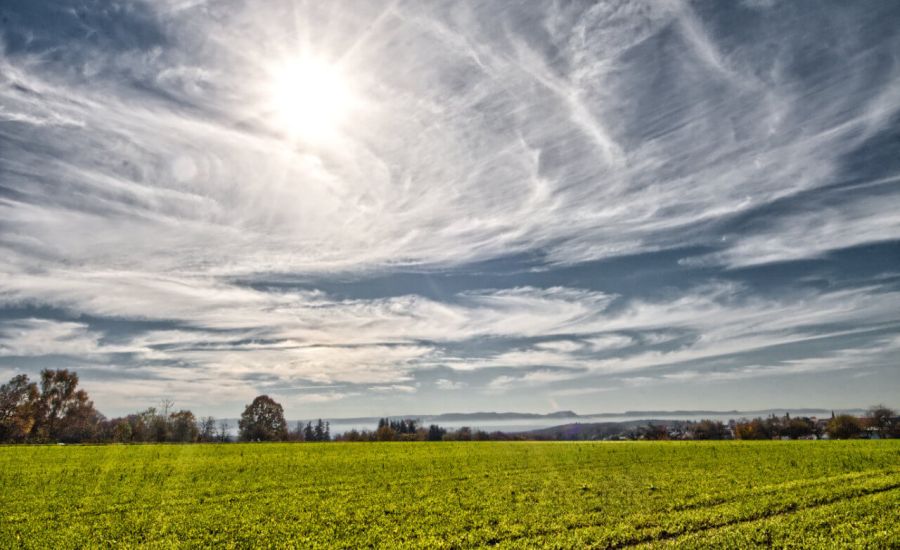 Nach dem Sturm setzt sich der goldene Oktober durch
