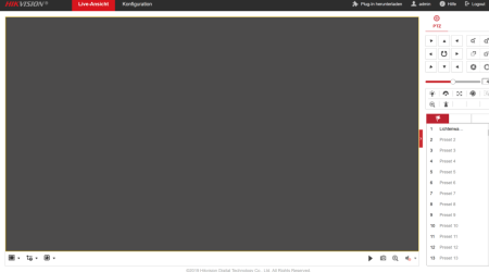Hikvision Test Wetter-Webcam