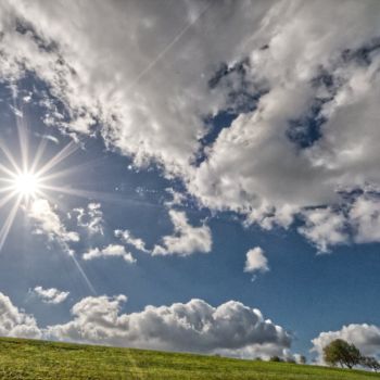 Die Sonne zeigt sich zunehmend häufiger